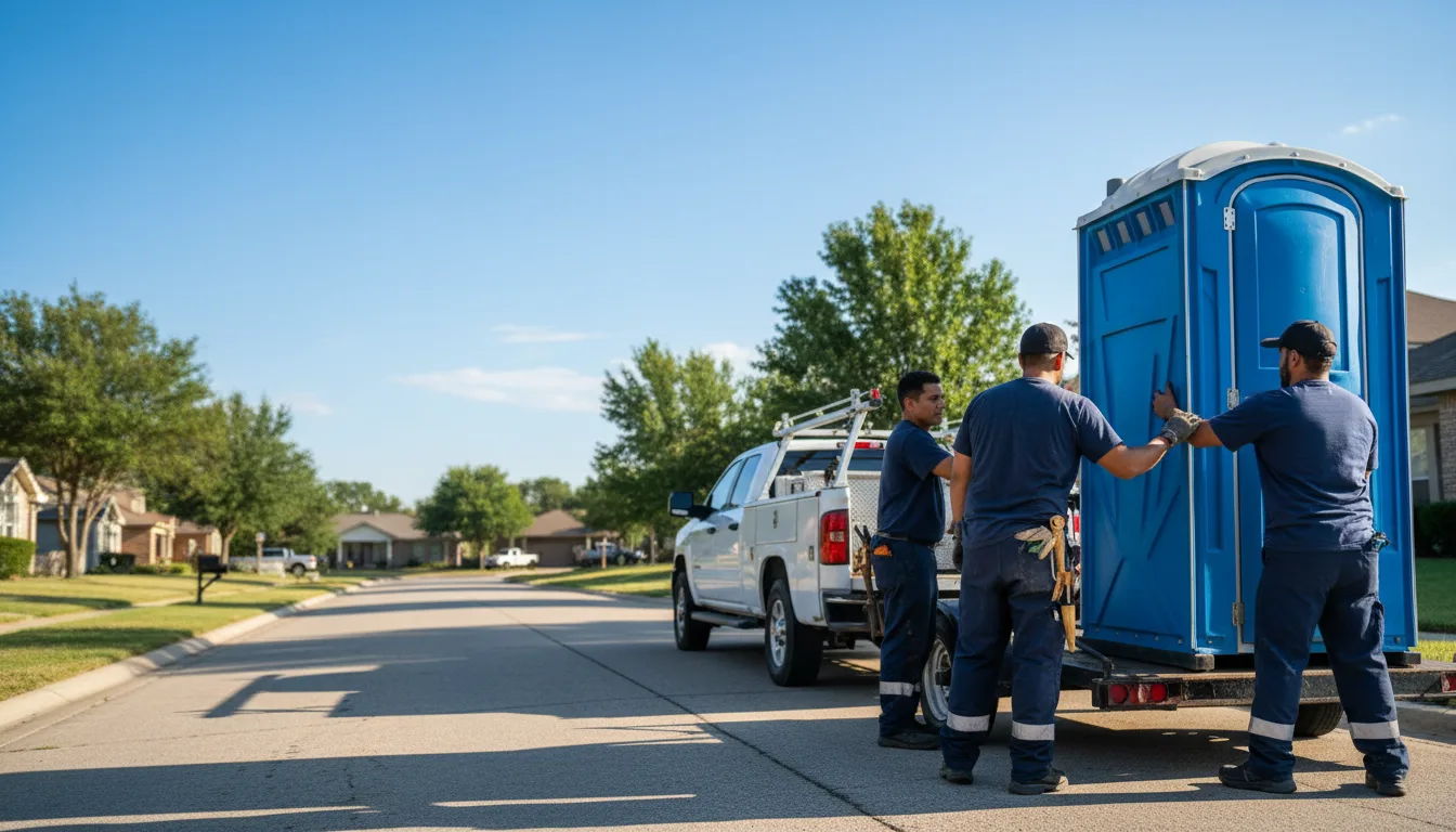 Portable Toilet Rental in Hollister, MO near me